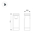 Трековый светодиодный светильник Arlight Art-Apriori-Spot-R40-8W Warm3000 039298