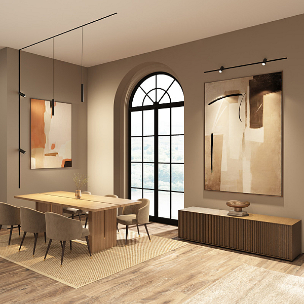 Трековый светильник Denkirs SMART 48V SPOT DK8520-BK
