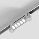 Трековый линейный светильник направленного света Hesby Lighting Skylite Однофазный, 213 мм- 4000К, белый HSBL_0047