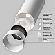 Трековый светодиодный светильник Maytoni Technical Magnetic Exility Focus Led TR032-2-5W3K-M-BW