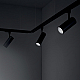 Трековый светодиодный светильник Ideal Lux Smile 15W Cri80 50 4000K Black 189963