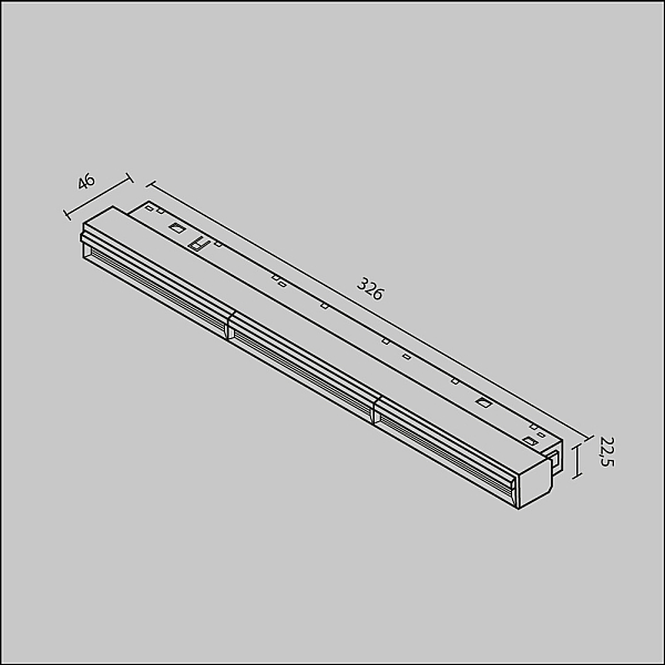 Трековый светильник Maytoni Technical Parete TR106-2-18W4K-B