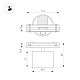 Трековый магнитный светильник Arlight MAG-VIBE-POINT-R75-10W Day4000-MIX 045001