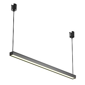 Трековый подвесной магнитный светильник Maytoni Basis TR170-1-26W3K-B