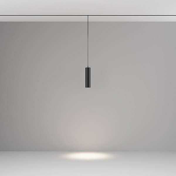 Трековый подвесной светодиодный светильник Maytoni Technical Focus Led TR041-2-12W4K-B
