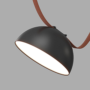 Трековый однофазный светильник Denkirs Belty flow DK5560-BK