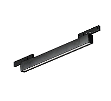 Трековый магнитный светильник Arlight MAG-MICROCOSM-FLAT-L600-16W Warm3000 (BK, 100 deg, 24V) 043273