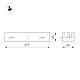 Трековый трехфазный светильник Arlight LGD-LUNGO-4TR-L600-20W-30W Day4000 (Черный, двойной асимметричный 2х20 deg, 230V) (IP20 Металл) 064244