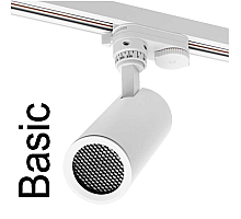 Трековый однофазный светильник Wolta Basic WTL-GU10/01W