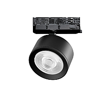 Трековый трехфазный светильник Quattro LED 60G с адаптером Lightstar Alta Pro A5547QT60G (215547 + 594037 + 215504)