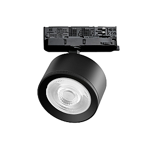 Трековый трехфазный светильник Quattro LED 60G с адаптером Lightstar Alta Pro A5547QT60G (215547 + 594037 + 215504)