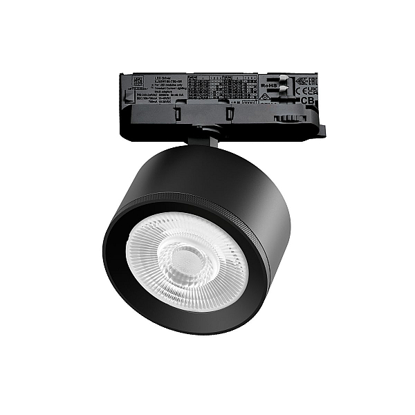 Трековый трехфазный светильник Quattro LED 60G с адаптером Lightstar Alta Pro A5547QT60G (215547 + 594037 + 215504)