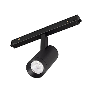 Трековый магнитный светильник Arlight MAG-ORIENT-SPOT-R45-12W Warm3000 (Черный, 50 deg, 48V) (IP20 Металл) 053722(1)