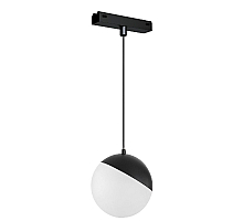 Трековый магнитный светильник Arlight MAG-VIBE-EMISFERO-HANG-R100-6W Day4000-MIX (BK, 130 deg, 48V, DALI) 045012