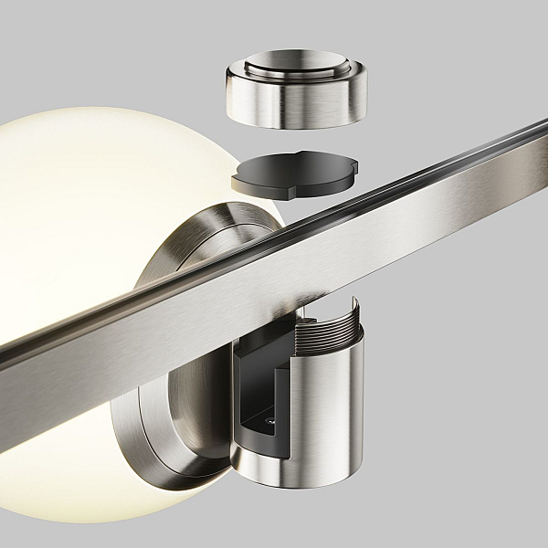 Трековый магнитный светильник Maytoni Technical Luna TR229-1-5W3K-PT