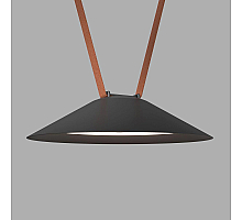 Трековый однофазный светильник Denkirs Belty flow DK5564-BK