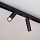 Трековый магнитный светильник Arlight MAG-SPOT-25-R120-12W Warm3000 (BK, 30 deg, 24V, DALI) 046321