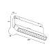 Трековый магнитный светильник Hesby Lighting ElDeko HSBL_0084