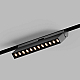 Трековый линейный светильник направленного света Hesby Lighting ElDeko 12Вт-3000К, чёрный HSBL_0085
