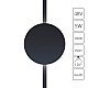 Трековый светодиодный светильник Arte Lamp Rapid A1163PL-1BK