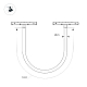 Трековый магнитный светильник Arlight MAG-ORIENT-TUBE-ELASTIC-R25-L5000-70W Warm3000 (BK, 360 deg, 48V) 044337