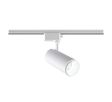 Трековый однофазный светильник Crystal Lux CLT 0.31 021 WH 3CCT ZOOM