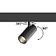 Трековый точечный светильник Hesby Lighting ElDeko, 12Вт-4000К, чёрный HSBL_0076