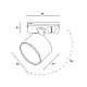 Трековый однофазный светильник Hesby Lighting Skylite HSBL_0219