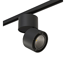 Трековый светильник Lightstar Track 1 black A1T214817 (592061+214817)