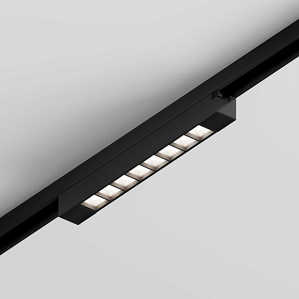 Трековый линейный светильник направленного света Hesby Lighting Skylite Однофазный,342 мм-4000К, 20Вт, чёрный HSBL_0143