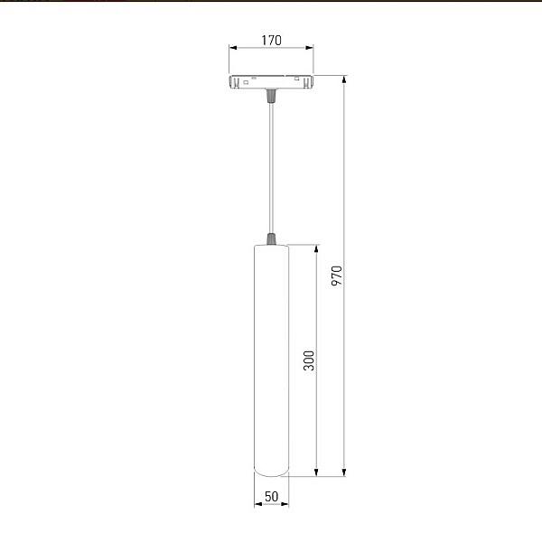 Трековый светильник Elektrostandard Slim Magnetic 4690389178863
