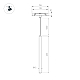 Трековый магнитный светильник Arlight MAG-ORIENT-SPOT-HANG-L600-R12-2W Warm3000 (BK, 20 deg, 48V) 044502