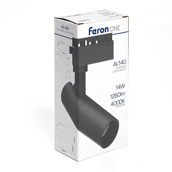 Трековый светодиодный светильник Feron AL140 41612