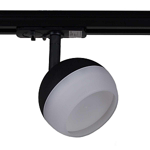 Трековый однофазный светильник Reluce 53008-9.3-001CT GX53 BK