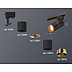 Трековый однофазный светильник Ambrella Light Track System XT6302021 (A2521, C6302, A2062, C6302, N6134)