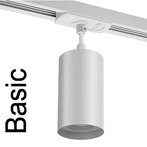 Трековый однофазный светильник Wolta Basic WTL-GU10/03W