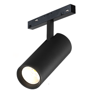 Трековый магнитный светильник iLedex Vision SMART 4822-007-D75-30W-38DG-BK
