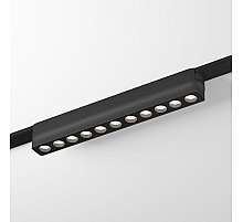 Трековый магнитный однофазный светильник Denkirs Air grill DK5335-BK