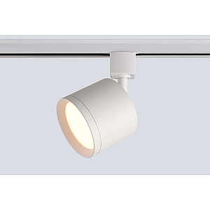 Трековый однофазный светильник Crystal Lux CLT 0.31 020 WH