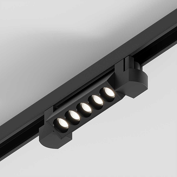 Трековый линейный светильник направленного света Hesby Lighting Skylite Однофазный,213мм- 4000К, чёрный HSBL_0022