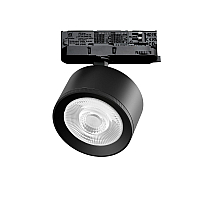 Трековый трехфазный светильник Quattro LED 60G с адаптером Lightstar Alta Pro A5537QT60G (215537 + 594037 + 215504)