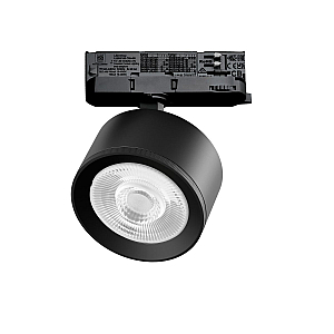 Трековый трехфазный светильник Quattro LED 60G с адаптером Lightstar Alta Pro A5537QT60G (215537 + 594037 + 215504)