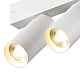 Трековый однофазный светильник AM Group Plain Opal AM590 2X10W 3000K WH