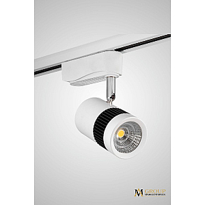 Трековый однофазный светильник AM Group AM231-10W WH 3000K