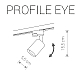 Трековый светильник Nowodvorski Profile Eye 9321