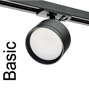Трековый однофазный светильник Wolta Basic WTL-GX53/01B