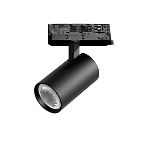 Трековый трехфазный светильник Quattro LED 36G с адаптером Lightstar Alta Base A5147QT36G (215147 + 594037 + 215103)