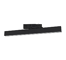Трековый трехфазный светильник Arlight LGD-FLAT-4TR-S605-25W Warm3000 (BK, 100 deg, 230V, DALI) (IP20 Металл) 058656