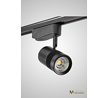 Трековый однофазный светильник AM Group AM231-10W BK 3000K
