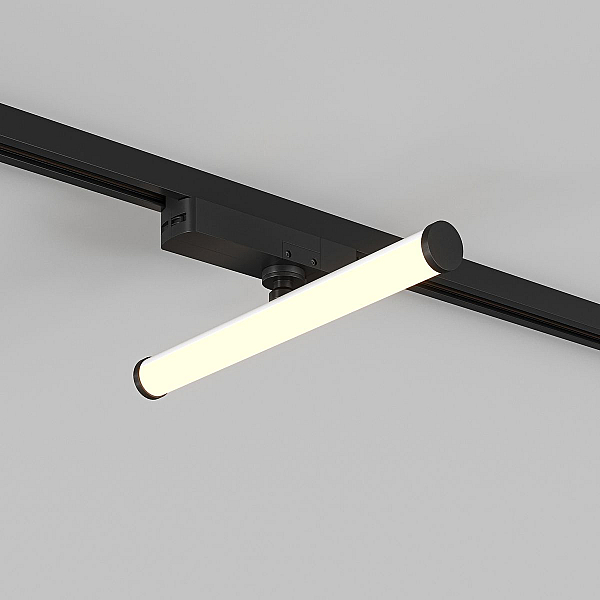 Трековый светодиодный светильник Denkirs Strom DK6438-BK